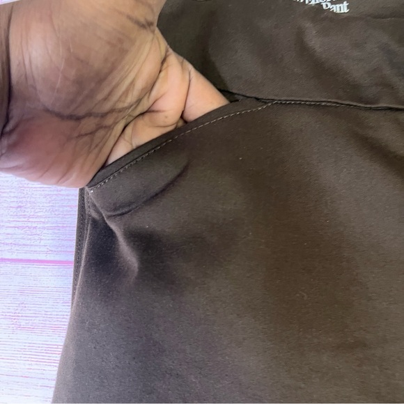 Croft & Barrow NWT Brown The Effortless Stretch Pull
Up Woven Pants Size 4 Short - Picture 5 of 8